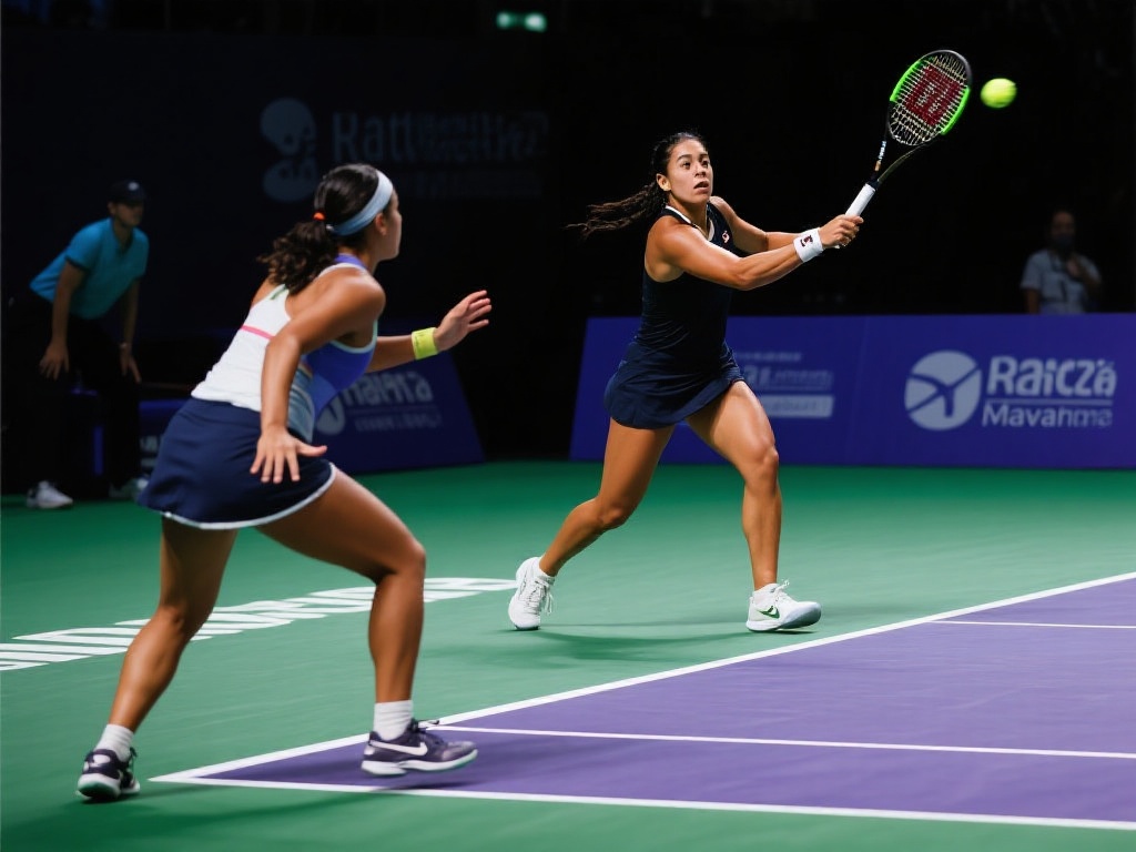 关键时刻决胜负
比赛进入后期时，紧张的